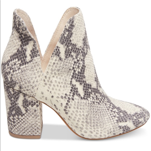 Steve Madden Rookie Natural Snakeskin Bootie NEW 6 - Picture 2 of 9